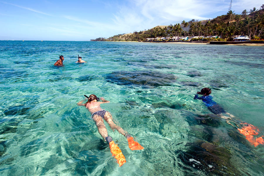 Snorkelling at Pacific Harbour, Fiji