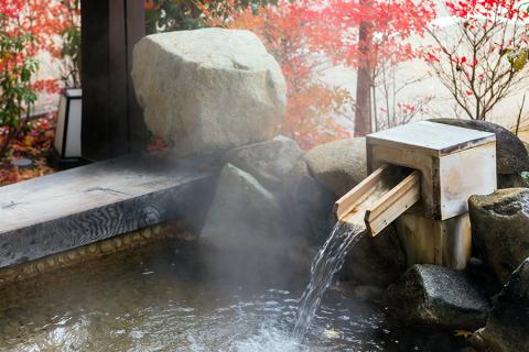 A traditional onsen, Japan