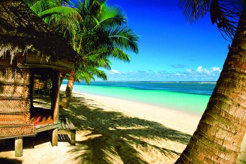 Doze off in a thatched beach fale