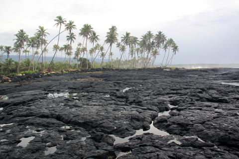 Explore the spectacular lava landscapes