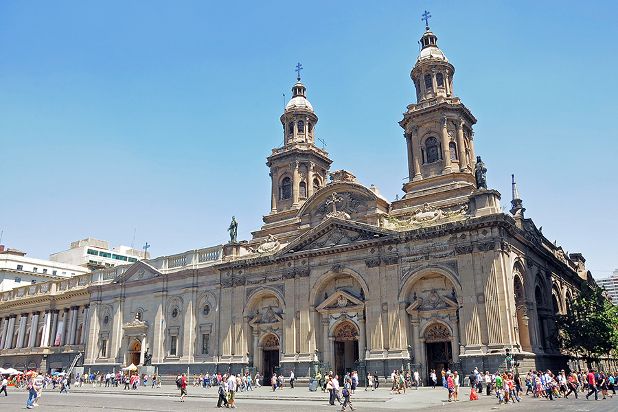 Metropolitana cathedral, Santiago, Chile
