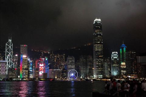 Hongkong bei Nach