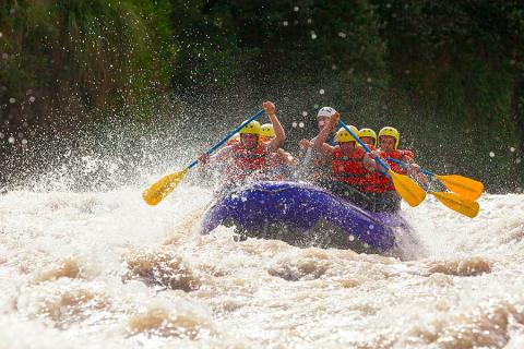 Why not try white-water rafting?