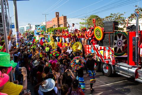 Put on your dancing shoes at the Baranquilla Carnival