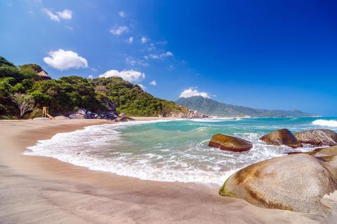 Discover the dreamy beaches of Tayrona National Park 