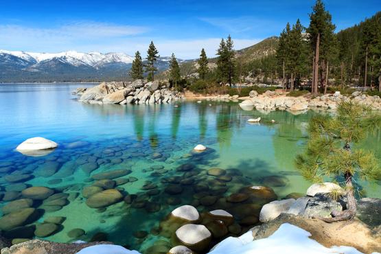 Enjoy the crystal clear waters of Lake Tahoe