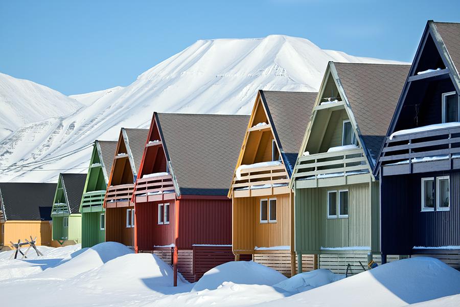 Longyearbyen, Norway, Arctic Circle