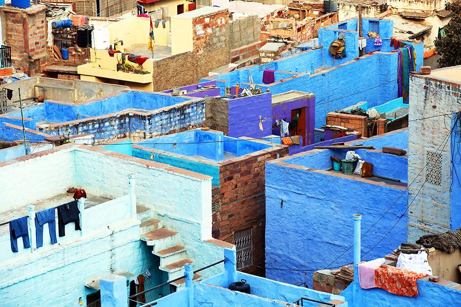 The Blue City - Jodphur, Rajasthan, India