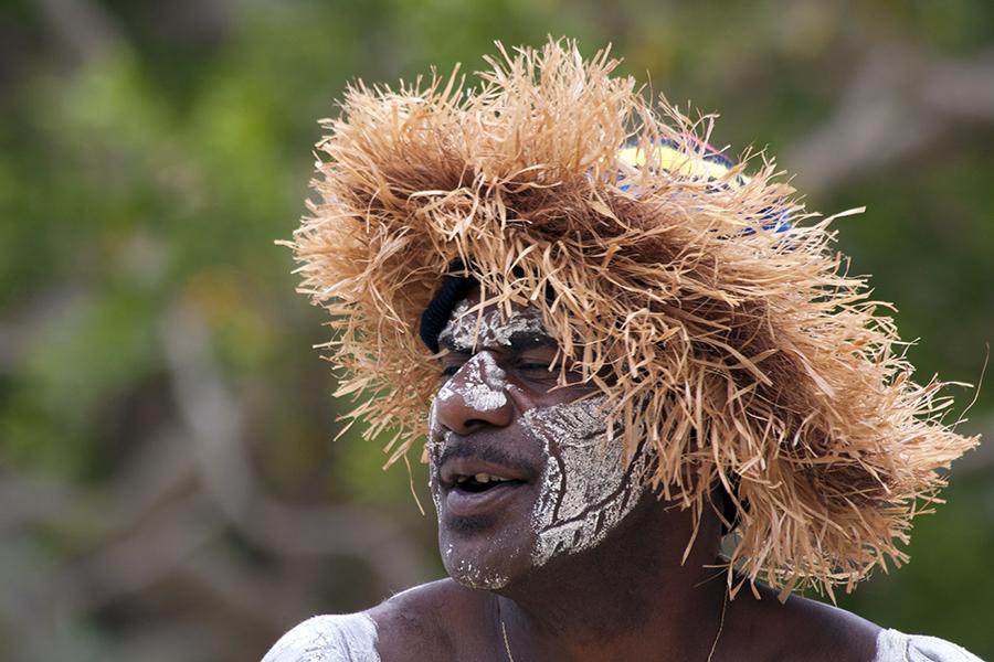 The Kanak people are the native people of New Caledonia