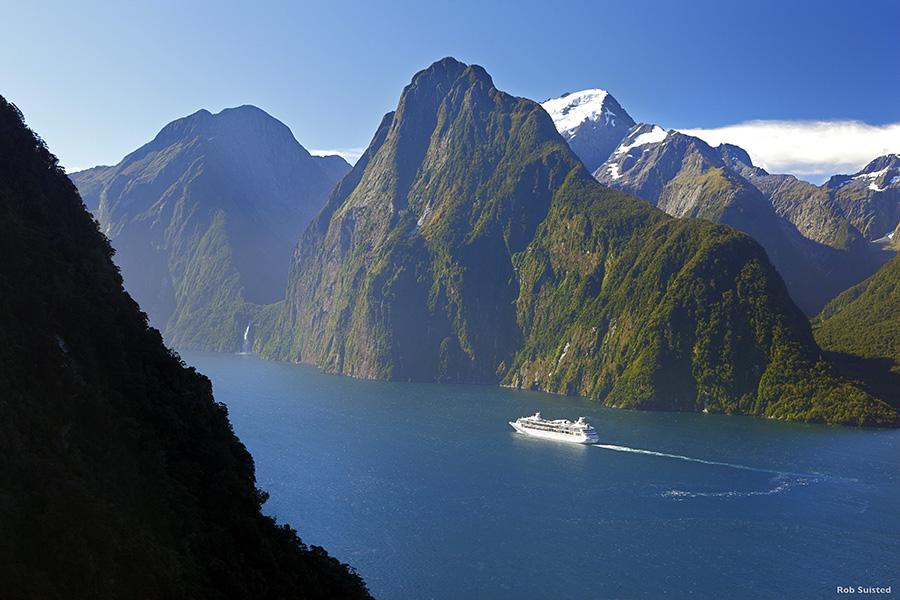 Cruise along the length of the spectacular Milford Sound