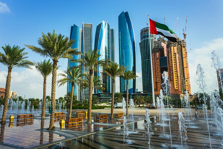 Skyscrapers, Abu Dhabi, UAE