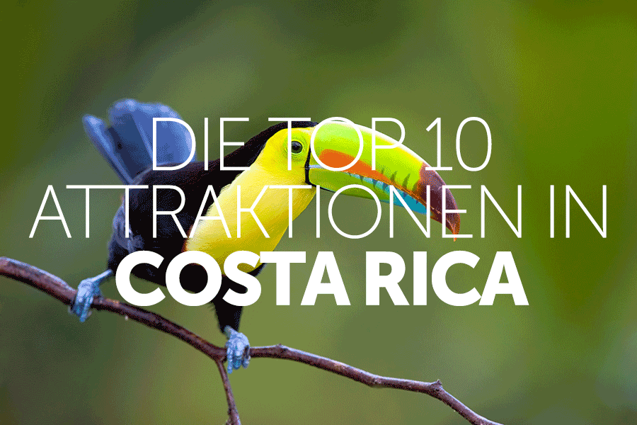  Die Top 10 Attraktionen in Costa Rica